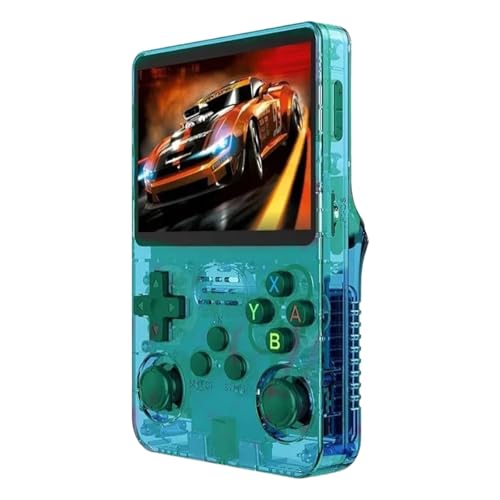 R36S Retro Handheld Spielkonsole mit 128GB Tragbare Mini Konsole mit 3.5 Zoll Display Über 21.000 Spiele Open Source System Klassische Emulator Konsole für unterwegs Kompakter Video Game Player R36S Retro Handheld Spielkonsole mit 128GB Tragbare Mini Konsole mit 3.5 Zoll Display Über 21.000 Spiele Open Source System Klassische Emulator Konsole für unterwegs Kompakter Video Game Player von Generisch