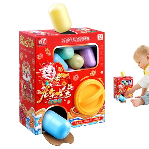 RAW Machine Toy Saling Machine - Gashapon -Spiel, interaktiver kreativer Spielzeugspender | Stimulieren Sie taktile visuelle Sinne, Koordination der Fingerstärke, die für Partys Lernunterhaltun RAW Machine Toy Saling Machine - Gashapon -Spiel, interaktiver kreativer Spielzeugspender | Stimulieren Sie taktile visuelle Sinne, Koordination der Fingerstärke, die für Partys Lernunterhaltun von Generisch