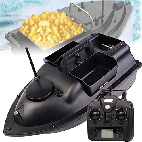 RC Angelköderboot mit GPS-Positionierung, LED-Nachtlicht, 10000 mAh Akku, Feste Geschwindigkeit, Kreuzfahrt für Outdoor-Meeresangeln von Generisch