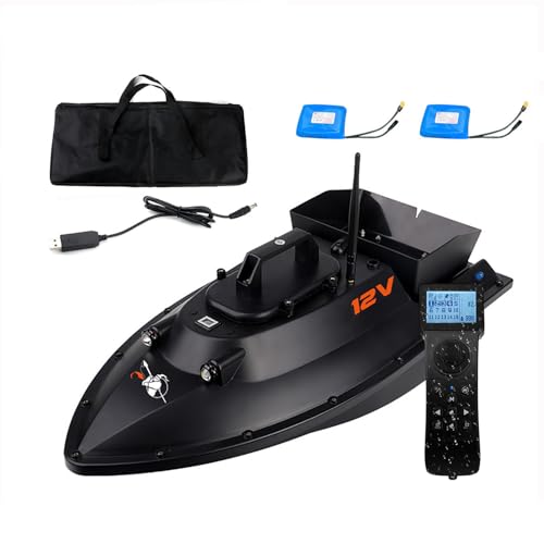 RC Angelköderboot mit GPS und Köderfreigabesystem, Dual-Motor & Akku mit hoher Kapazität, für verbessertes Angelerlebnis RC Angelköderboot mit GPS und Köderfreigabesystem, Dual-Motor & Akku mit hoher Kapazität, für verbessertes Angelerlebnis von Generisch