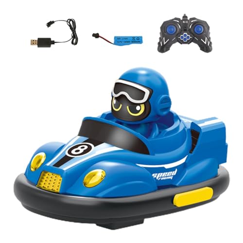 RC -Auto für Kleinkind, RC Stoßfängerauto Set - Stoßfänger Rennwagen Spielzeugset | Elektrofahrzeug Playset wiederaufladbares Schlachtauswurf zum Geburtstag von Generisch