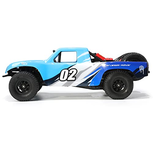 RC Auto im Maßstab 1:32, 2,4 G, 4 WD RC elektrische gerade Brücke, Offroad-Kurz-LKW-Modell, ferngesteuertes 4WD-Crawler-Truck, ferngesteuertes Fahrzeug für Erwachsene (Kit-Version) von Generisch