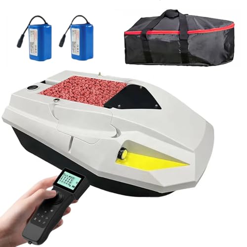 RC Bait Fishing Boat with Dual Battery Night Lights 100 point Positioning Adjustable Speed for Bait Release Trolling Hook Drag Net RC Bait Fishing Boat with Dual Battery Night Lights 100 point Positioning Adjustable Speed for Bait Release Trolling Hook Drag Net von Generisch