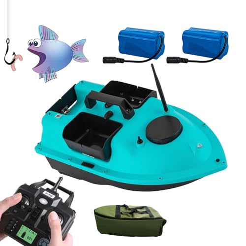 RC Köderboot mit Nachtfischlichtern, 3 Ködertanks, GPS Auto Return, 500 m Reichweite für verbessertes Angelerlebnis RC Köderboot mit Nachtfischlichtern, 3 Ködertanks, GPS Auto Return, 500 m Reichweite für verbessertes Angelerlebnis von Generisch