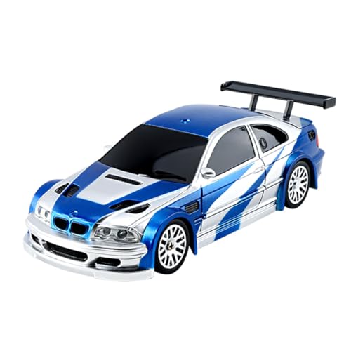 RC Mini Drift Auto im Maßstab 1/43 - 2,4 GHz proportionales elektrisches Driftauto mit Gyro & Lichtern, RTR von Generisch