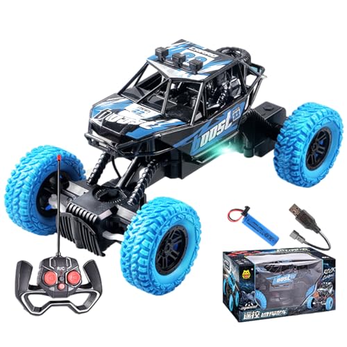 RC Toy Truck - Elektrisches Monsterfahrzeug, Hochgeschwindigkeitsauto | LED Light, wiederaufladbare batteriebetriebene bugy, wasserdichte für Kinder Kleinkinder Vorschuljungen Mädc RC Toy Truck - Elektrisches Monsterfahrzeug, Hochgeschwindigkeitsauto | LED Light, wiederaufladbare batteriebetriebene bugy, wasserdichte für Kinder Kleinkinder Vorschuljungen Mädc von Generisch