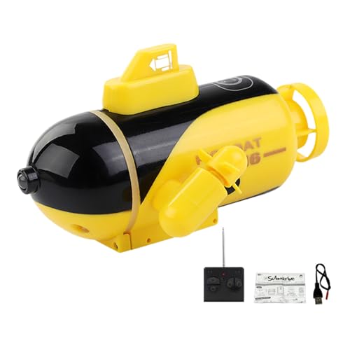 RC-U-Boot für Kinder, RC-Boote für Kinder - Spielzeug für Seen und Schwimmbäder,Wasserfestes, über USB wiederaufladbares elektrisches Schwimm-Tauch-U-Boot für Badewannen, Aquarien, Wasserschläuche von Generisch