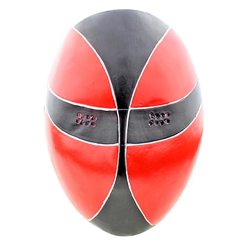 Räubermaske GFK Vollgesichtsmaske Cosplay Maske Halloween Tanzparty Kostüm Maske Requisiten (B) von Generisch