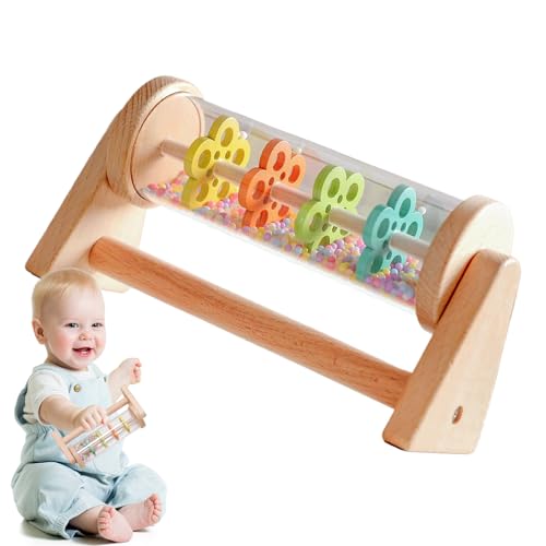 Rain Stick Baby Toy, Toddler Musical Instrument, Colorful Sound Sensory Shaker, Early Learning Toy for Developmental Play, Perfect for Nursery, Kindergarten, Home, Outdoors, Ages 0-3, 18x5.5x9cm Rain Stick Baby Toy, Toddler Musical Instrument, Colorful Sound Sensory Shaker, Early Learning Toy for Developmental Play, Perfect for Nursery, Kindergarten, Home, Outdoors, Ages 0-3, 18x5.5x9cm von Generisch
