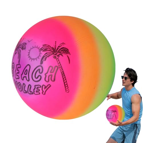 Rainbow Inblisable Ball für Kinder - Buntes Strandball für Pool-, Party- und Wasserspiele - lustiges Sommerspielzeug für Spielen im Freien, Schwimmen, Strandsport- und Geburtstagsaktivitäten Rainbow Inblisable Ball für Kinder - Buntes Strandball für Pool-, Party- und Wasserspiele - lustiges Sommerspielzeug für Spielen im Freien, Schwimmen, Strandsport- und Geburtstagsaktivitäten von Generisch
