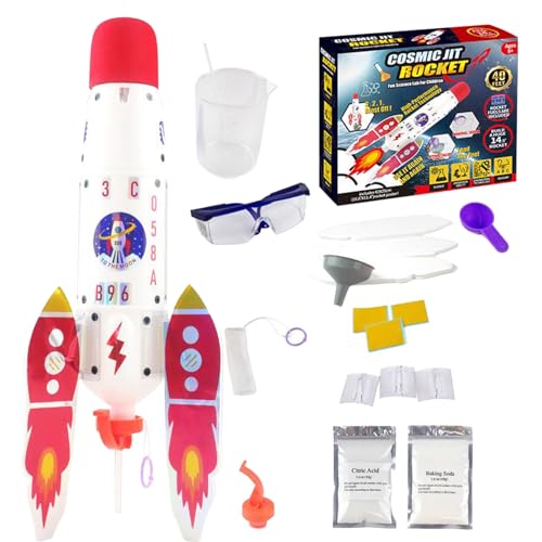 Rakete Spielzeug, Space Raketen Modell Für Kinder, Wissenschaftliche Experimente, Lernspielzeug Für Frühe Kindheit Rakete Spielzeug, Space Raketen Modell Für Kinder, Wissenschaftliche Experimente, Lernspielzeug Für Frühe Kindheit von Generisch