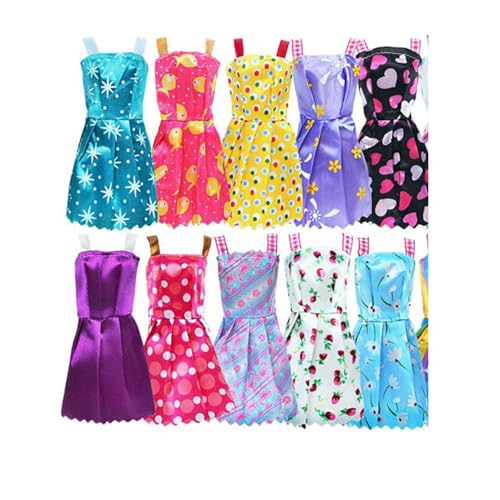 Random 10 Mix Sorts Beautiful Handmade Party Dress Fashion Clothes for Doll Random 10 Mix Sorts Beautiful Handmade Party Dress Fashion Clothes for Doll von Generisch