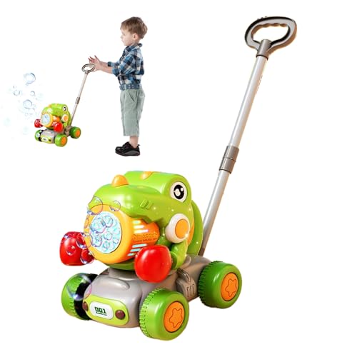 Rasenmäher Für Seifenblasen | Automatischer Blasenspaß Blubbergerät,Spielzeug Für Kindergartenkinder Ab 3 Jahre Haus Und Schule von Generisch