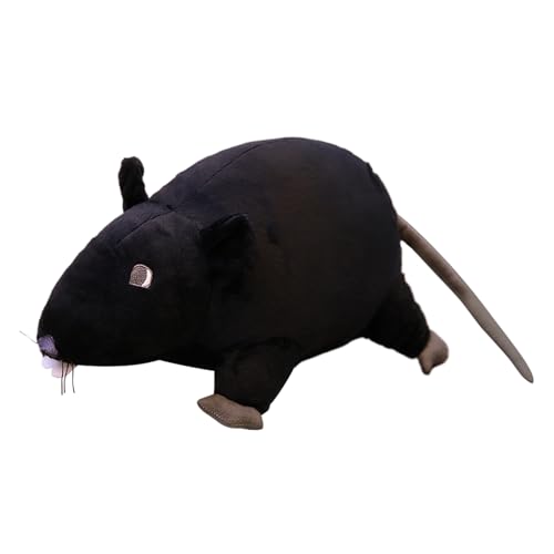 -Ratte - Nachahmende Plüsch, Humorvolles Spielzeug | Accessoire Gag Realistic, Miniatur -Comic -Tier Für Animation, Witzdekoration Festliches Event, Kleine Unterhaltsame Tiere Spielzeug von Generisch