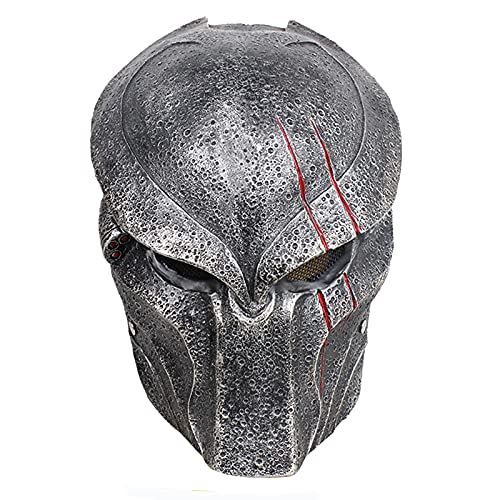 Raubfischmaske GFK Raubtier Vollgesichtsmaske Cosplay Maske Halloween Tanzparty Kostüm Maske Requisiten (keine Lichter) von Generisch