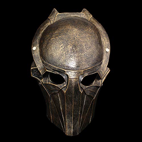 Raubtier Wolf Cosplay Maske Harz Spiel Film Party Halloween Kostüm Maske Requisiten (Kupfer - C) von Generisch