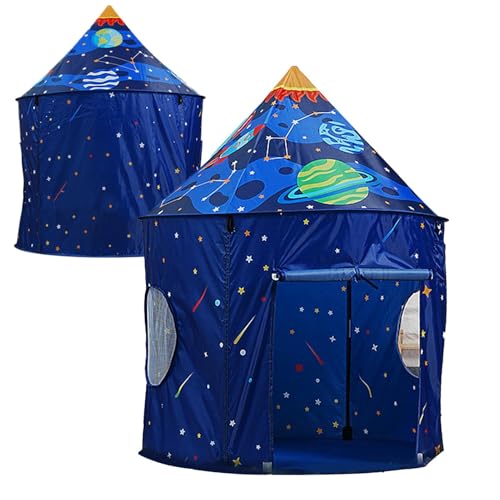 Raumschiff Spielhaus Zelt - Kleinkindzelt Großer Raum Indoor Spielhaus | Outdoor Raumschiff Kleinkind Spielhaus Zelt für Kinder, Kleinkind, Mädchen, Familie Raumschiff Spielhaus Zelt - Kleinkindzelt Großer Raum Indoor Spielhaus | Outdoor Raumschiff Kleinkind Spielhaus Zelt für Kinder, Kleinkind, Mädchen, Familie von Generisch