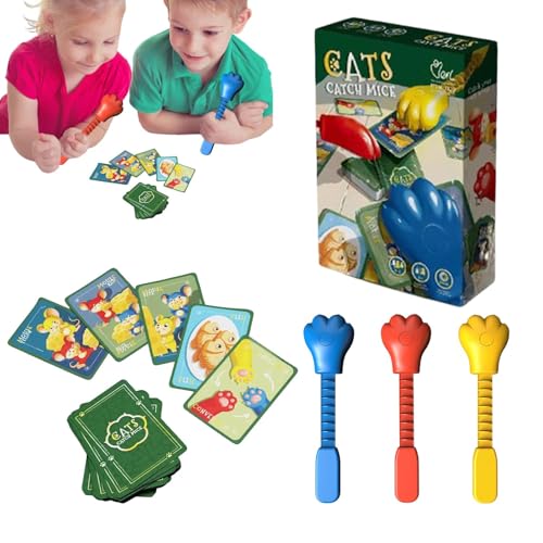 Reaction Card Games, Cat Catches Mice, Multiplayer Family Games, Concentration Training, Board Game School, Travel Toys, Family Fun Games, Kids Card Games, Fast-Paced Play, Brain Training Games Reaction Card Games, Cat Catches Mice, Multiplayer Family Games, Concentration Training, Board Game School, Travel Toys, Family Fun Games, Kids Card Games, Fast-Paced Play, Brain Training Games von Generisch