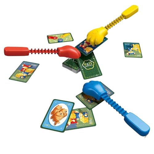 Reaction Card Games, Fast-Paced Cat Catches Mice Multiplayer Board Game, Family-Friendly Concentration Training Game for Parties, School, and Travel, 1 Piece Reaction Card Games, Fast-Paced Cat Catches Mice Multiplayer Board Game, Family-Friendly Concentration Training Game for Parties, School, and Travel, 1 Piece von Generisch