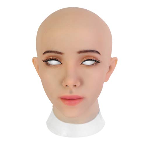 Realistische Crossdresser-Maske aus Silikon für Halloween Cosplay und Drag Queen Auftritte von Generisch