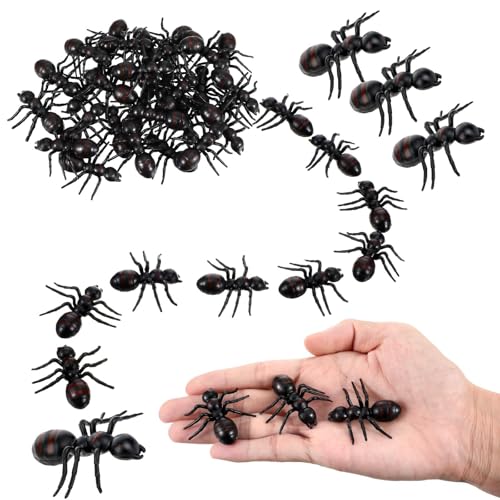 Realistische Insekten, Set mit großen Kunststoffameisen, lustige Tierfiguren, Simulationsinsekten für Kinder, Bildung, Halloween, Streich-Requisiten für Party, Dekoration, Zubehör Realistische Insekten, Set mit großen Kunststoffameisen, lustige Tierfiguren, Simulationsinsekten für Kinder, Bildung, Halloween, Streich-Requisiten für Party, Dekoration, Zubehör von Generisch