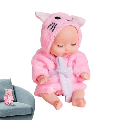 Realistische Puppe,Realistische Puppe Echt aussehende Puppen Wiedergeborene Kleinkindpuppen, weiche kleine Puppen für und Mädchen ab 3 Jahren, 4,3-Zoll-süße Puppen Realistische Puppe,Realistische Puppe Echt aussehende Puppen Wiedergeborene Kleinkindpuppen, weiche kleine Puppen für und Mädchen ab 3 Jahren, 4,3-Zoll-süße Puppen von Generisch