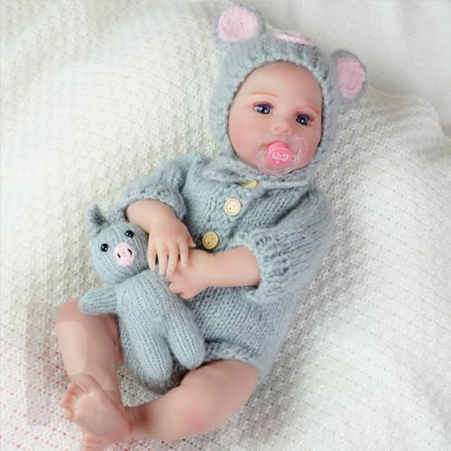Realistische Reborn Puppe 50cm – Hochwertige Babypuppe mit naturgetreuen Details – Für Puppenliebhaber & zum Spielen geeignet Realistische Reborn Puppe 50cm – Hochwertige Babypuppe mit naturgetreuen Details – Für Puppenliebhaber & zum Spielen geeignet von Generisch