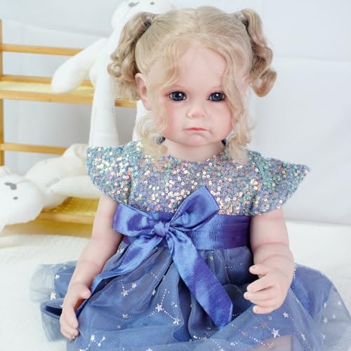 Realistische Reborn Puppe mit Komplett-Set – Babypuppe mit Kleidung, Windel & Geburtsurkunde Realistische Reborn Puppe mit Komplett-Set – Babypuppe mit Kleidung, Windel & Geburtsurkunde von Generisch