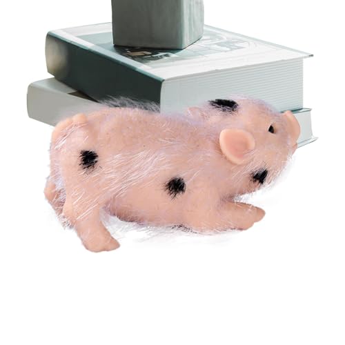 Realistische tierische Schweine, Silikontiere Schweine - Realistische niedliche Schweinepuppe Full Silicon -Ferkel Spielzeug,Miniaturtier Figuren weiche Raumdekor für Kinder & Realistische tierische Schweine, Silikontiere Schweine - Realistische niedliche Schweinepuppe Full Silicon -Ferkel Spielzeug,Miniaturtier Figuren weiche Raumdekor für Kinder & von Generisch