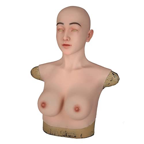 Realistische weibliche Silikon-Kopfmaske für Crossdresser und Transgender-Personen, weiches Gel-Material, ideal für Cosplay und Kostümgebrauch Realistische weibliche Silikon-Kopfmaske für Crossdresser und Transgender-Personen, weiches Gel-Material, ideal für Cosplay und Kostümgebrauch von Generisch