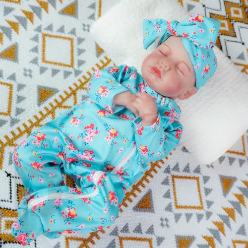 Reborn Babypuppe – 18 Zoll Handgefertigte Sammlerpuppe mit realistischen Gesichtszügen & Weichkörper – Für Sammler & Kinder Reborn Babypuppe – 18 Zoll Handgefertigte Sammlerpuppe mit realistischen Gesichtszügen & Weichkörper – Für Sammler & Kinder von Generisch