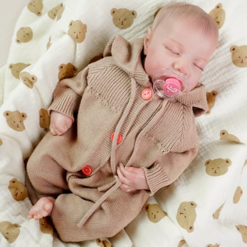 Reborn Babypuppe – Geschenkidee für Weihnachten oder Geburtstag – 50 cm lebensechte Puppe mit Zubehörset Reborn Babypuppe – Geschenkidee für Weihnachten oder Geburtstag – 50 cm lebensechte Puppe mit Zubehörset von Generisch