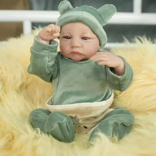 Reborn Babypuppe Mädchen 20 Zoll – Realistische Spielzeugpuppe mit weichem Stoffkörper & Zubehör – Lebensechte, offene Augen für Kinder & Sammler Reborn Babypuppe Mädchen 20 Zoll – Realistische Spielzeugpuppe mit weichem Stoffkörper & Zubehör – Lebensechte, offene Augen für Kinder & Sammler von Generisch