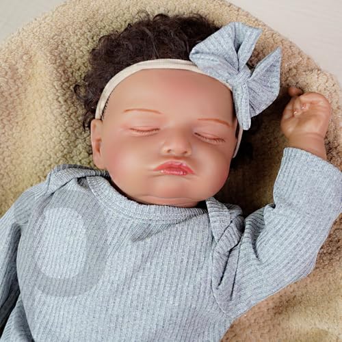 Reborn Babypuppe – Realistische 18 Zoll Puppe für Rollenspiele & Eltern-Kind-Zeit – Mit Kleidung & Zubehörset Reborn Babypuppe – Realistische 18 Zoll Puppe für Rollenspiele & Eltern-Kind-Zeit – Mit Kleidung & Zubehörset von Generisch