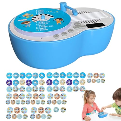 Record Player Toy | Storyteller POP Storyteller, interaktives Lernspielzeug mit 84 Karten für und Mädchen im Alter einschließlich Erinnerungen und Konzentration, macht es Record Player Toy | Storyteller POP Storyteller, interaktives Lernspielzeug mit 84 Karten für und Mädchen im Alter einschließlich Erinnerungen und Konzentration, macht es von Generisch