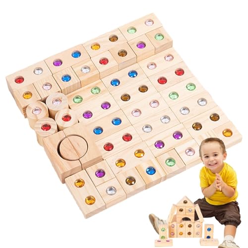 Regenbogen-Stapelspielzeug aus Holz | Building Blocks Toy Rainbow Set für Kinder - Rainbow Acryl Block Konstruktionsspielzeug Lernspielzeug Lernspielzeug sensorisches Lernspielzeug Regenbogen-Stapelspielzeug aus Holz | Building Blocks Toy Rainbow Set für Kinder - Rainbow Acryl Block Konstruktionsspielzeug Lernspielzeug Lernspielzeug sensorisches Lernspielzeug von Generisch