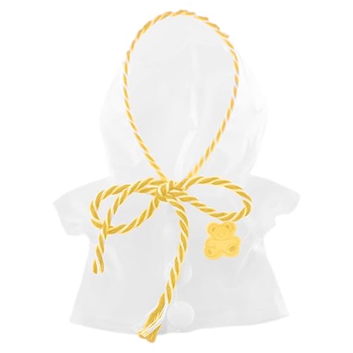 Regenmantel für Puppenzubehör für 17 cm große Puppen, geeignet für Sammler und als DIY Basteln Für Erwachsene Masse (A, One Size) von Generisch