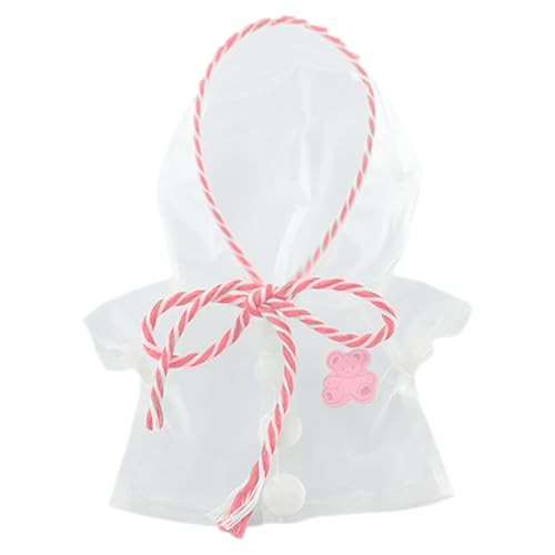Regenmantel für Puppenzubehör für 17 cm große Puppen, geeignet für Sammler und als DIY Basteln Für Erwachsene Masse (E, One Size) von Generisch