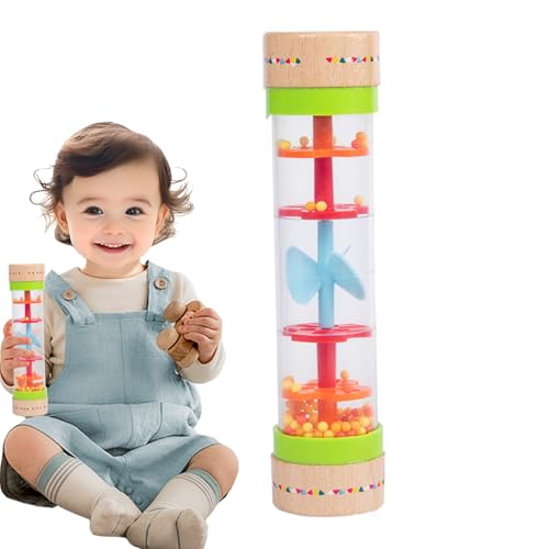 Regenstick -Musikinstrument, Regenstickinstrument, Shaker Regenstift, Sensorisches musikalisches Lernspielzeug für Babys & Kinder Klassenzimmer im Vorschule Osterreisen Regenstick -Musikinstrument, Regenstickinstrument, Shaker Regenstift, Sensorisches musikalisches Lernspielzeug für Babys & Kinder Klassenzimmer im Vorschule Osterreisen von Generisch