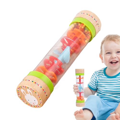 Regenstick -Musikinstrument, Regenstickinstrument - Shaker Regenstift,Sensorisches musikalisches Lernspielzeug für Babys & Kinder Klassenzimmer im Vorschule Osterreisen Regenstick -Musikinstrument, Regenstickinstrument - Shaker Regenstift,Sensorisches musikalisches Lernspielzeug für Babys & Kinder Klassenzimmer im Vorschule Osterreisen von Generisch