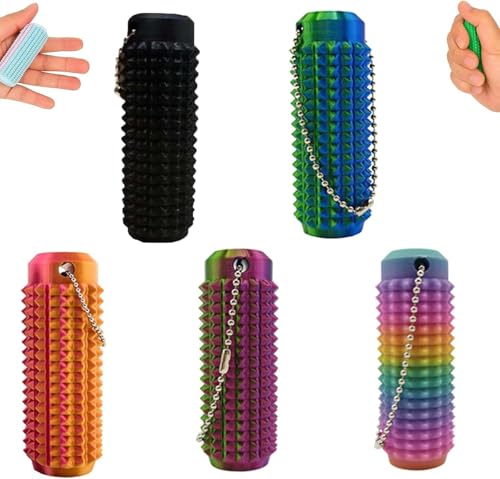 Regularlyk Portable Vibrant Colors Stim Tool – Sensory Motor Aids and Fidget Stim Tools for Adults, Compact and Calming Portable Stim Tool for Focus, Stress Relief, and Daily Sensory Needs (Mixed) von Generisch