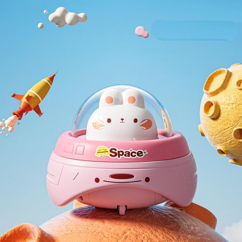 Reibungsgetriebenes Kinder Auto - Drücken, Gehen, Zurück, Weiter - Baby Pädagogisches Spielzeug - Tier Auto für Kle von Generisch