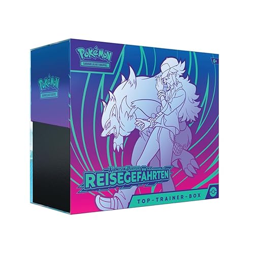 Reisegefährten Top Trainer Box | Deutsch | 9 Booster Packs + 1 Vollbild-Promokarte Reisegefährten Top Trainer Box | Deutsch | 9 Booster Packs + 1 Vollbild-Promokarte von Generisch