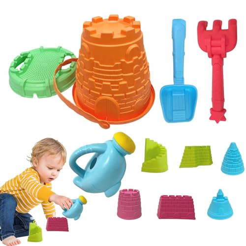 Reisenstrandspielzeug - Sandspielzeug | Kinderspielzeug | Strandspielzeug für Kinder 3-10, 11-teilige Kinder im Freien im Freien, Sandschlossspielzeug, Kids Beach-Set mit Sandspielzeug, Sandkonstrukti Reisenstrandspielzeug - Sandspielzeug | Kinderspielzeug | Strandspielzeug für Kinder 3-10, 11-teilige Kinder im Freien im Freien, Sandschlossspielzeug, Kids Beach-Set mit Sandspielzeug, Sandkonstrukti von Generisch
