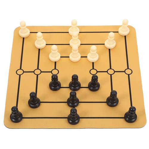 Reiseschachspiel - Klassisches Strategiespiel,Tragbares Interaktives Spielset Für Familienfreude Kindergeburtstage Homeoffice Anfänger Erwachsene Kinder Ab 4 Jahren Reiseschachspiel - Klassisches Strategiespiel,Tragbares Interaktives Spielset Für Familienfreude Kindergeburtstage Homeoffice Anfänger Erwachsene Kinder Ab 4 Jahren von Generisch