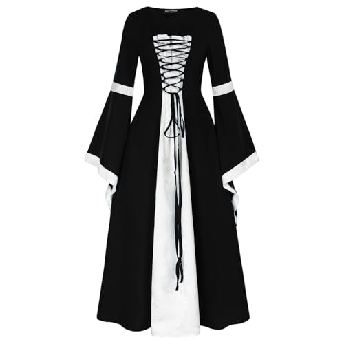 Renaissance Dress Mittelalter Kleid Damen Kleider Kleidung Leinen Burgfräulein Kostüm Große Größen Medieval Renaissance Dress Mittelalter Kleid Damen Kleider Kleidung Leinen Burgfräulein Kostüm Große Größen Medieval von Generisch