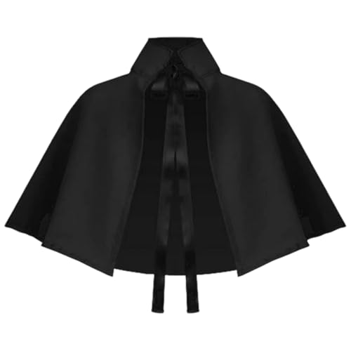 Renaissance Kapuzenumhang, Unisex, leicht, Kapuzenumhang, Rollenspiel, Bühnenkostüm, Gothic, Steampunk, Performance-Kleidung von Generisch