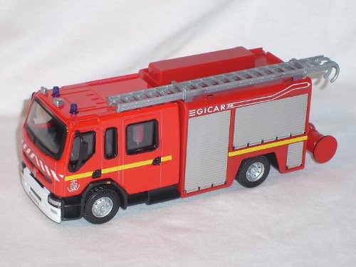 Renautl Premium Truck Feuerwehr LKW 1/50 Burago Burago Modellauto Modell Auto von Generisch