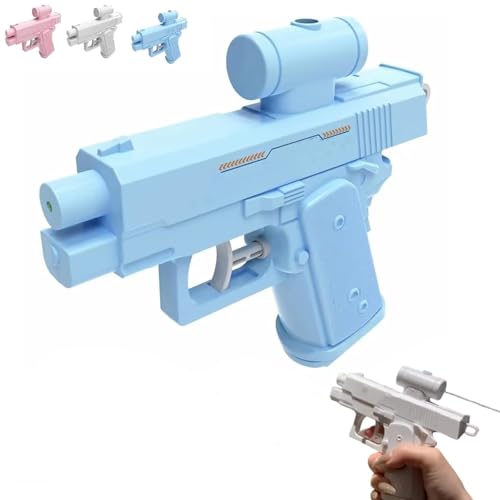 Reverse Water Gun, ausgefallene Wasserpistolen für Freunde, Reverse Waters Guns sprühen von vorne und hinten, kreatives Kampfspielzeug Wasserpistolen Kampf (Blau) von Generisch