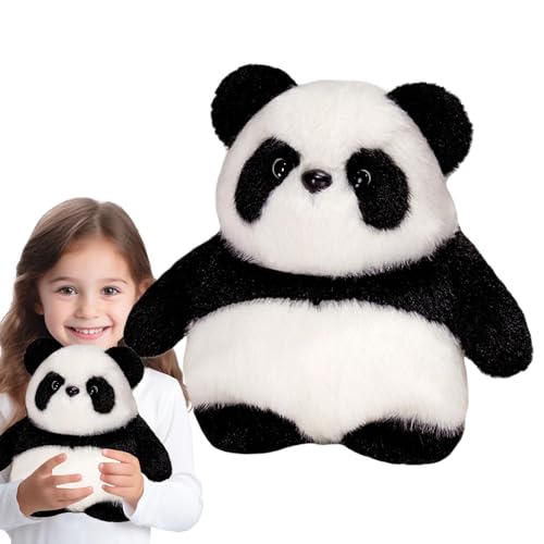 Reversible Panda Toy, Reversible Plüschpanda | Doppelseitige Tierpuppe | Doppelseitiges Plüsch-Tierspielzeug, Kleinkindjungen und Mädchen Reversible Stoffpuppe von Generisch